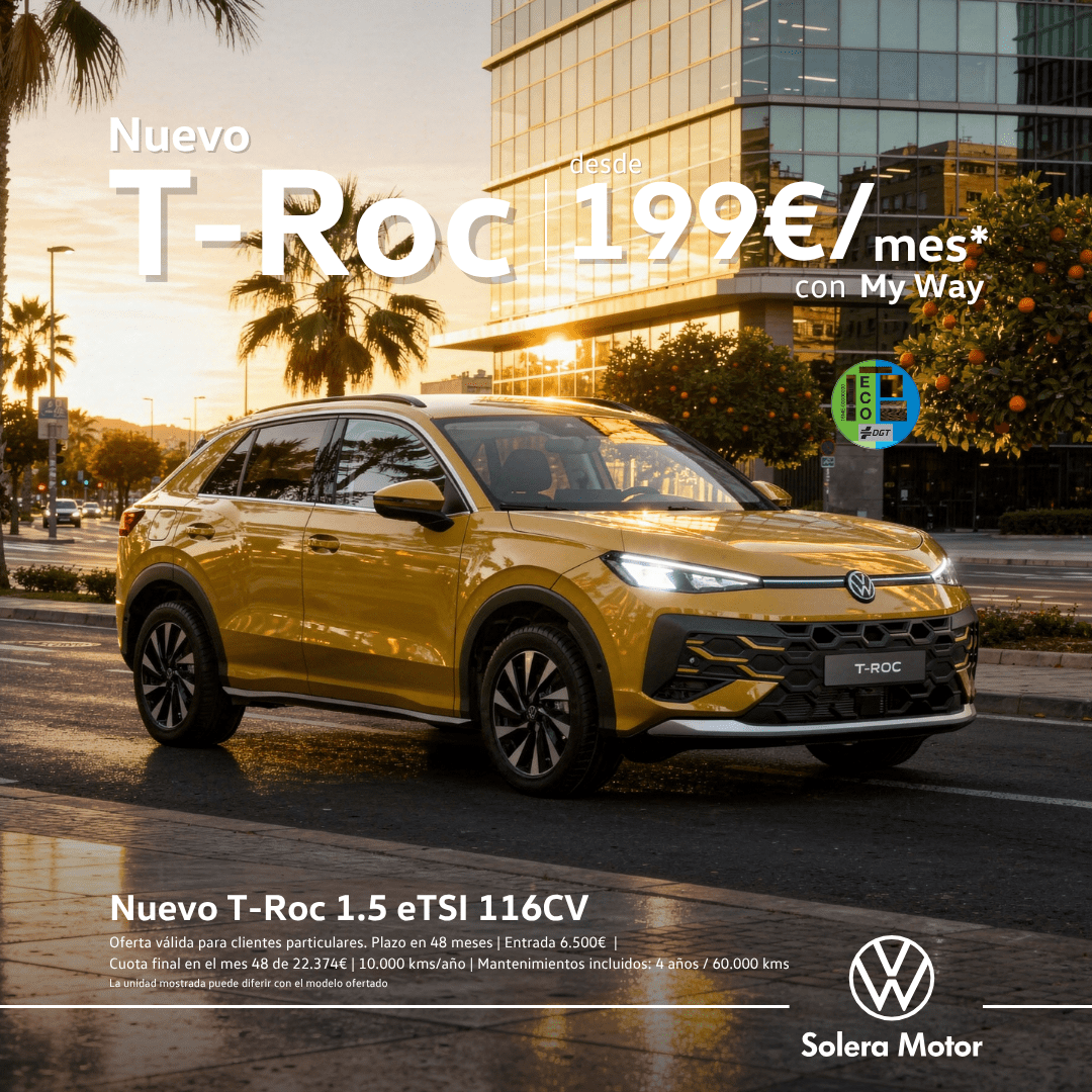 Volkswagen TRoc Solera Motor abril2026 Volkswagen TRoc Solera Motor abril2026
