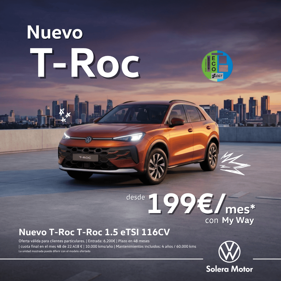 Nuevo T-Roc Solera Motor Nuevo T-Roc Solera Motor